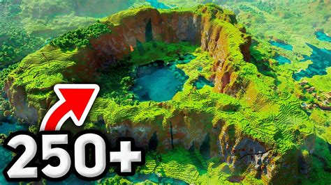TOP 250 BEST SEEDS For BUILDING In MINECRAFT 1.21!.
